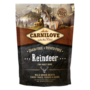 carnilove reindeer for adult dogs 1.5kg