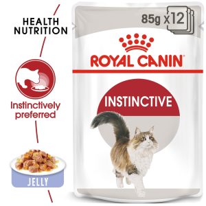 feline health nutrition instinctive adult cats jelly (wet food pouches)