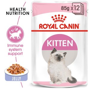 feline health nutrition kitten jelly (wet food pouches)