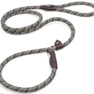fida durable slip lead dog leash training leash white