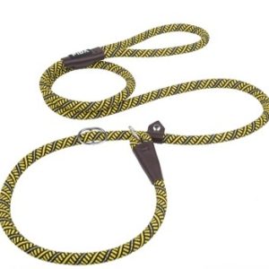 fida durable slip lead dog leash training leash yellow