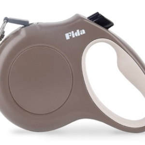 fida retractable dog leash (jfa series) xs (brown)
