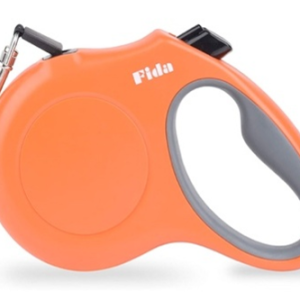 fida retractable dog leash (jfa series) xs (orange)