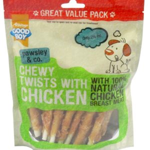 goodboy chewy chicken twists value pack 320 g