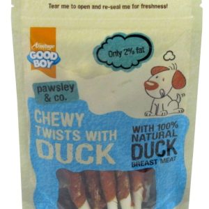goodboy chewy duck twists 90 g