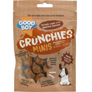 goodboy crunchies minis peanut butter 54 g