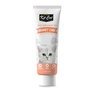 kit cat daily nutritional supplement gel for cats & kittens – urinary care (120g)