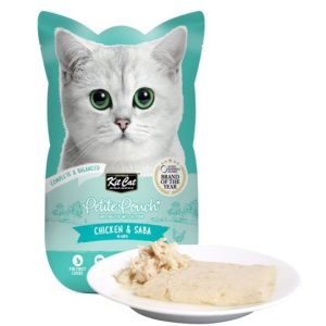 kit cat petite pouch 70g – chicken & saba