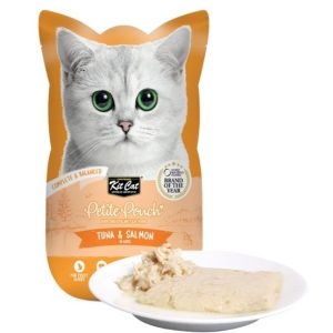kit cat petite pouch 70g – tuna & salmon