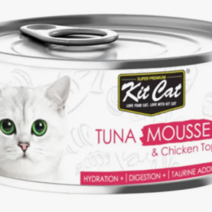 kit cat tuna mousse with chicken topper 80g
