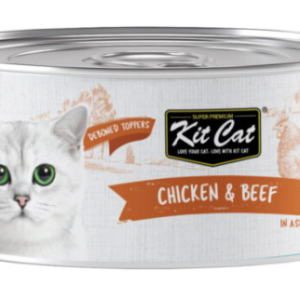kit cat tin chicken & beef 80g