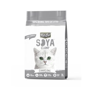 kitcat soyaclump soyabean litter charcoal 7l