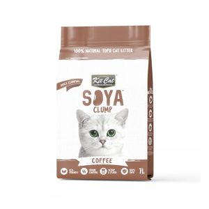 kitcat soyaclump soyabean litter coffee 7l