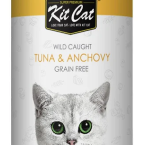 kitcat wild caught tuna & anchovy 400grm