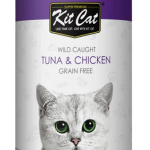 kitcat wild caught tuna & chicken 400grm