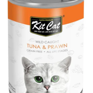 kitcat 400g tuna & prawan