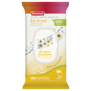 pet wipes ear & eye (30 wipes)