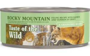 rocky mountain feline recipe with roasted venison & smoked salmon 85grm (cat)