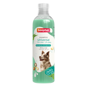 shampoo universal macadamia oil and aloe vera for dogs 250 ml