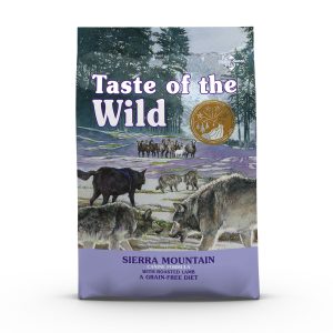 sierra mountain canine recipe with roasted lamb 2kg