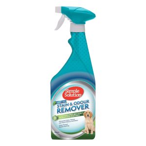 simple solution dog stain and odour remover, rainforest fresh 750ml