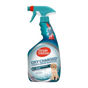 simple solution oxy charged pet stain and odor remover 945ml