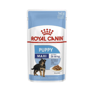size health nutrition maxi puppy (wet food pouches)