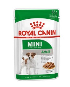 size health nutrition mini adult (wet food pouches)