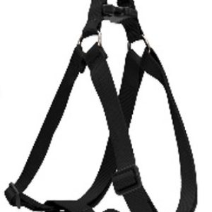 step in harness black 10 13
