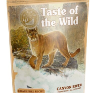 taste of the wild canyon river cat pouch chunks in gravy – 85g