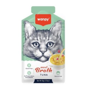 wanpy meat broth tuna for cats (50gm)