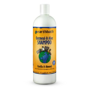 earthbath oatmeal & aloe shampoo, vanilla & almond
