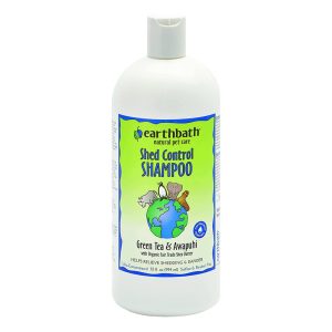 earthbath shed control shampoo, green tea & awapuhi with organic